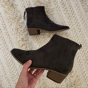 DV8 suede booties